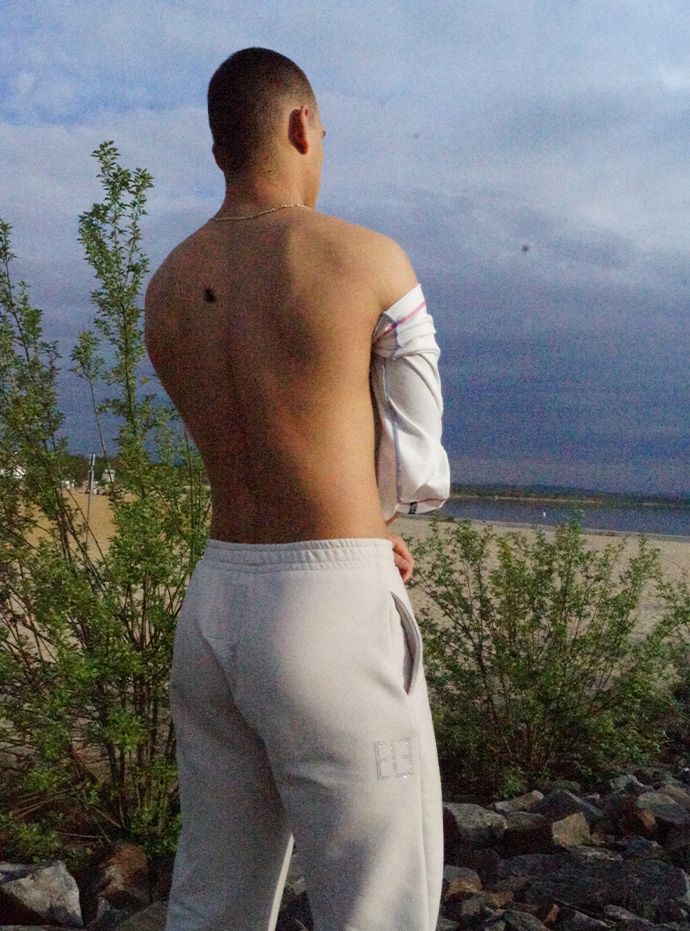 SPODNIE DRESOWE MEN/UNI BEIGE SPRING BREAK