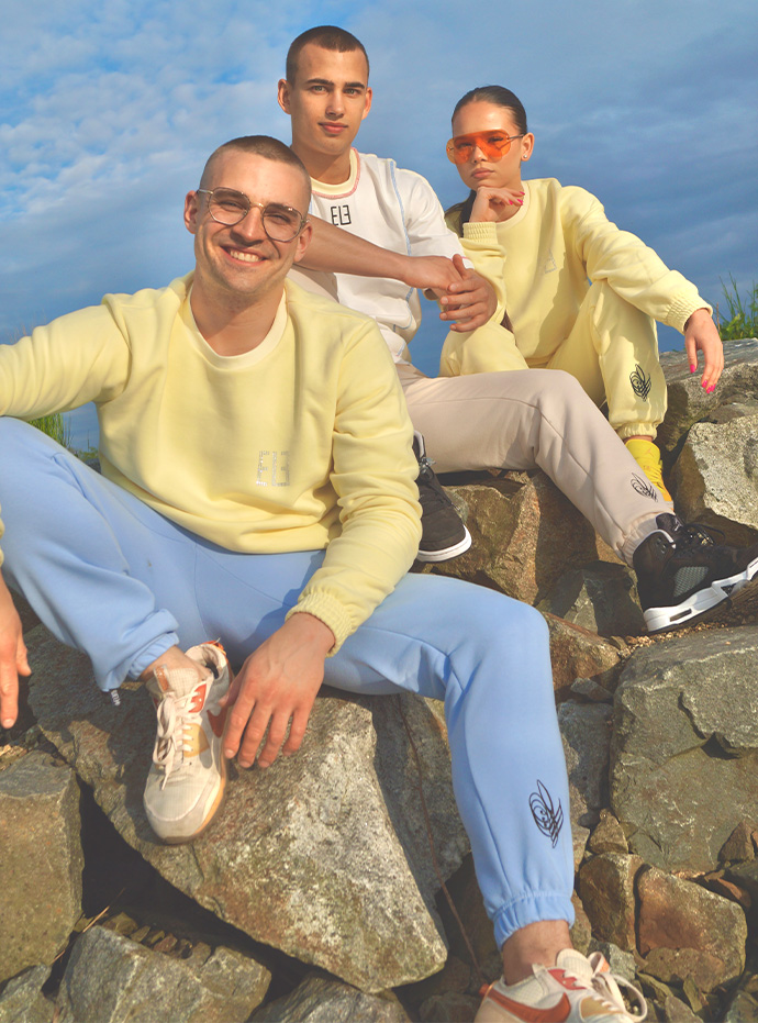 BLUZA MEN/UNI LEMON SPRING BREAK