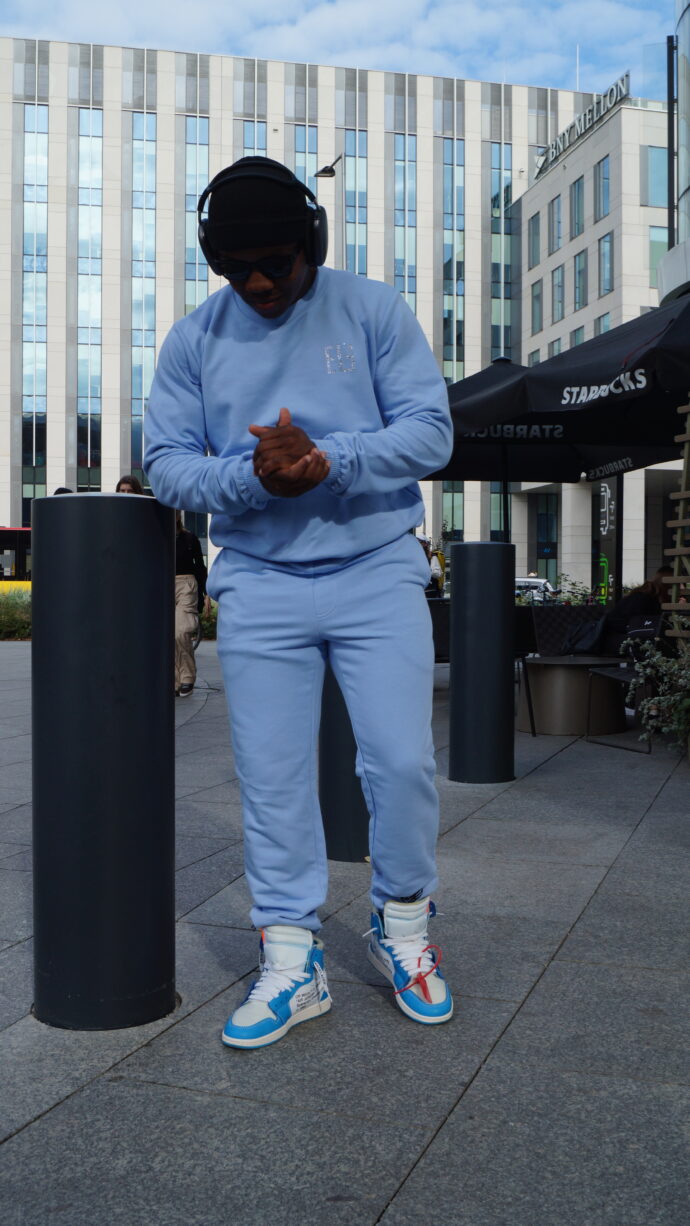 KOMPLET UNI/MEN BBY BLUE SPRING BREAK